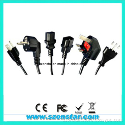Power Supply Cable Ec53 Power Cord for Desktop Notebook